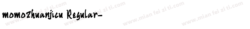 momozhuanjicu Regular字体转换